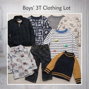 Toddler Boys 3T Sweater Pant Bundle Clothing Lot Baby Gap Ralph Lauren Bellerose